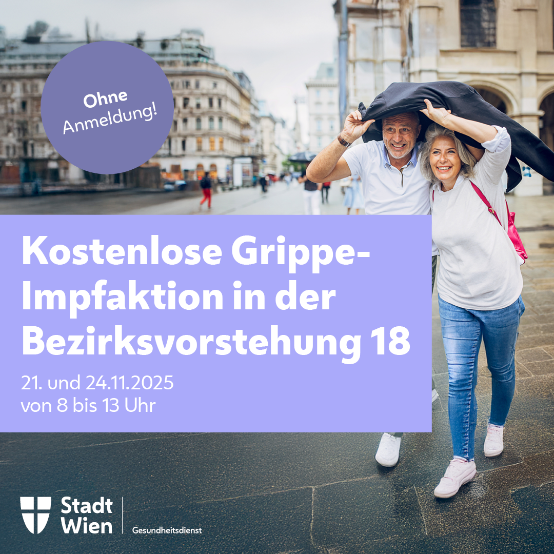Sicher durch den Winter: Grippe-Impfaktion im Amtshaus Währing
