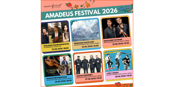 Start in den Kultursommer mit dem AMADEUS Festival