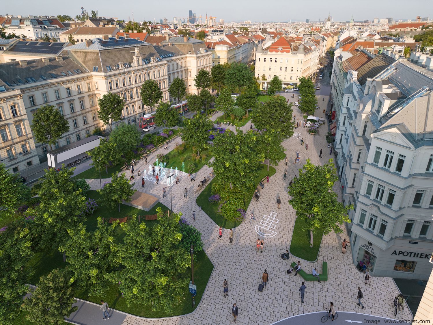 Neugestaltung des Aumannplatzes: Finanzierung gesichert