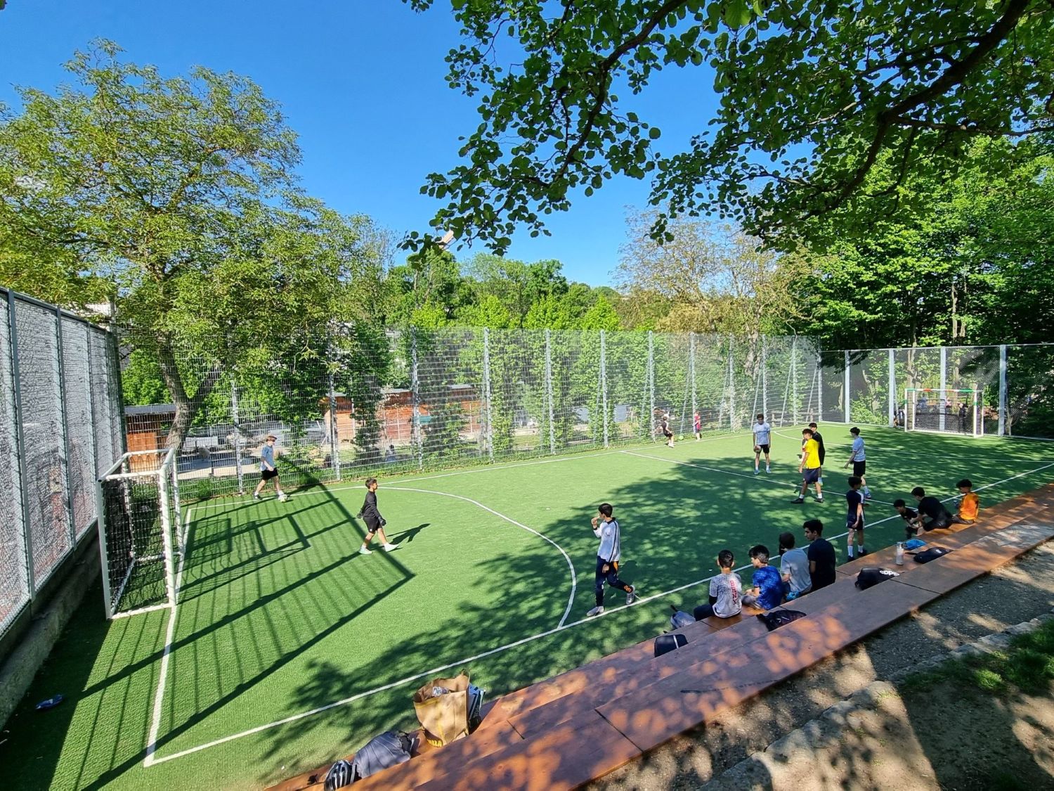 Sanierung der Währinger Ballspielanlagen: Jetzt ist der Pötzleinsdorfer Schloßpark dran!